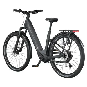 A Bicicleta Elétrica SCOTT Sub Sport 10 Wave tem Quadro em Alloy, Transmissão Shimano CUES 10 VL, um motor Bosch Perf PX e uma bateria de 800 Wh.
