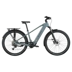 A Bicicleta Elétrica SCOTT Sub Sport 20 tem Quadro em Alloy, Transmissão  Shimano CUES 10 VL, um motor Bosch Perf PX e uma bateria de 600 Wh.