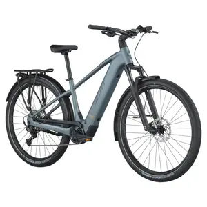 A Bicicleta Elétrica SCOTT Sub Sport 20 tem Quadro em Alloy, Transmissão  Shimano CUES 10 VL, um motor Bosch Perf PX e uma bateria de 600 Wh.