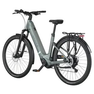 A Bicicleta Elétrica SCOTT Sub Sport 30 tem Quadro em Alloy, Transmissão Shimano CUES 9 VL,  um motor Bosch Perf PX e uma bateria de 540 Wh.