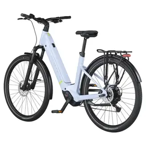A Bicicleta Elétrica SCOTT Sub Sport 30 tem Quadro em Alloy, Transmissão Shimano CUES 9 VL,  um motor Bosch Perf PX e uma bateria de 540 Wh.