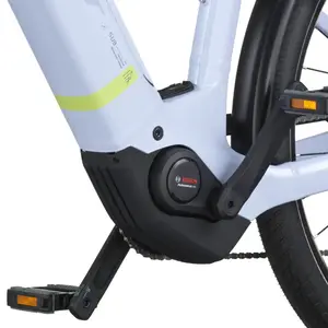 A Bicicleta Elétrica SCOTT Sub Sport 30 tem Quadro em Alloy, Transmissão Shimano CUES 9 VL,  um motor Bosch Perf PX e uma bateria de 540 Wh.