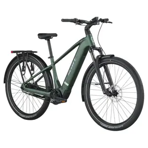 A Bicicleta Elétrica SCOTT Sub Tour 10 tem Quadro em Alloy, um motor Bosch Perf PX e uma bateria de 800 Wh.