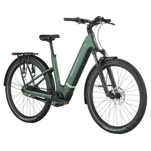 A Bicicleta Elétrica SCOTT Sub Tour 10 Wave tem Quadro em Alloy, um motor Bosch Perf PX  e uma bateria de 800 Wh.