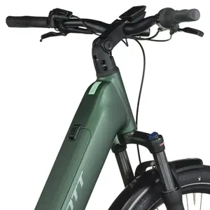 A Bicicleta Elétrica SCOTT Sub Tour 10 Wave tem Quadro em Alloy, um motor Bosch Perf PX  e uma bateria de 800 Wh.