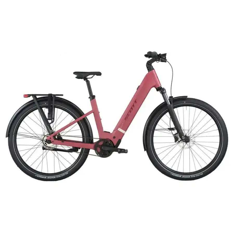 A Bicicleta Elétrica SCOTT Sub Tour 10 Wave tem Quadro em Alloy, um motor Bosch Perf PX  e uma bateria de 800 Wh.