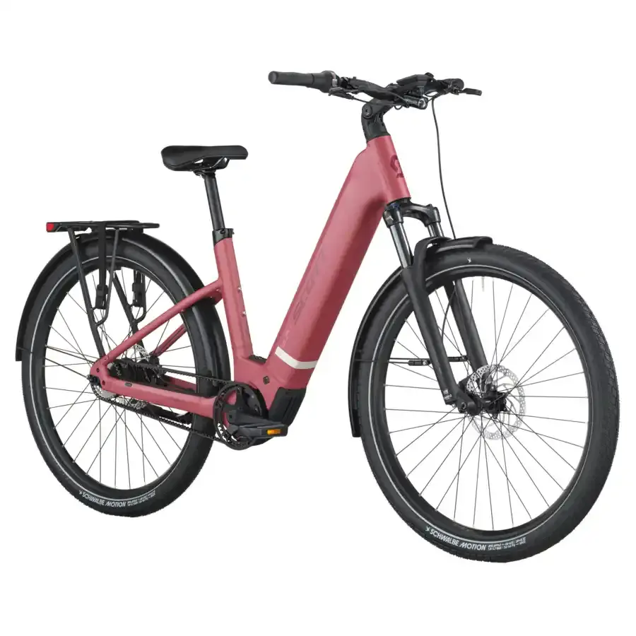 A Bicicleta Elétrica SCOTT Sub Tour 10 Wave tem Quadro em Alloy, um motor Bosch Perf PX  e uma bateria de 800 Wh.