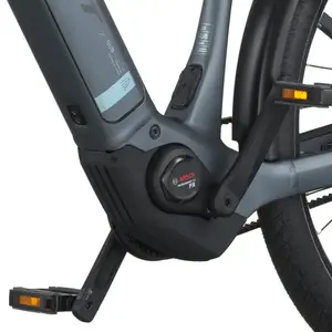 A Bicicleta Elétrica SCOTT Sub Tour 20 tem Quadro em Alloy, um motor Bosch Perf PX e uma bateria de 600 Wh.