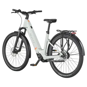A Bicicleta Elétrica SCOTT Sub Tour 20 Wave tem Quadro em Alloy, um motor Bosch Perf PX e uma bateria de 600 Wh.