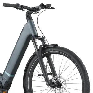A Bicicleta Elétrica SCOTT Sub Tour 20 Wave tem Quadro em Alloy, um motor Bosch Perf PX e uma bateria de 600 Wh.