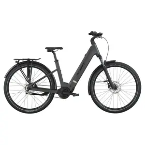 A Bicicleta Elétrica SCOTT Sub Tour 30 Wave tem Quadro em Alloy, um motor Bosch Perf PX e uma bateria de 540 Wh.