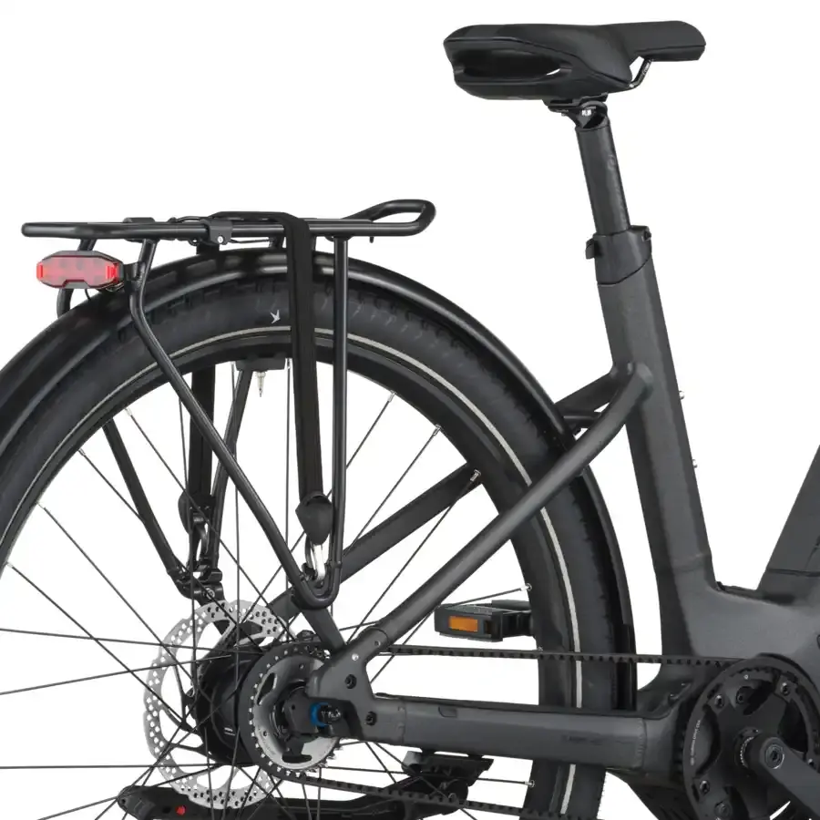 A Bicicleta Elétrica SCOTT Sub Tour 30 Wave tem Quadro em Alloy, um motor Bosch Perf PX e uma bateria de 540 Wh.