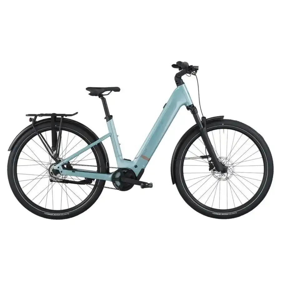 A Bicicleta Elétrica SCOTT Sub Tour 30 Wave tem Quadro em Alloy, um motor Bosch Perf PX e uma bateria de 540 Wh.
