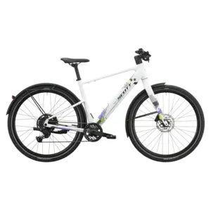 BICICLETA ELÉTRICA SCOTT SWEEP 10 SCOTT SWEEP 10: urbana rápida para tornar deslocações curtas mais leves e agradáveis, com agilidade e fluidez. Condução natural e vontade de pedalar mais.