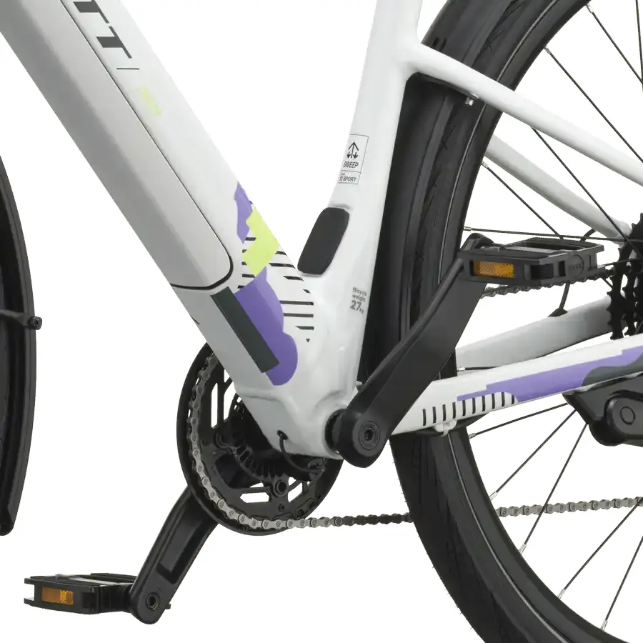 BICICLETA ELÉTRICA SCOTT SWEEP 10 SCOTT SWEEP 10: urbana rápida para tornar deslocações curtas mais leves e agradáveis, com agilidade e fluidez. Condução natural e vontade de pedalar mais.