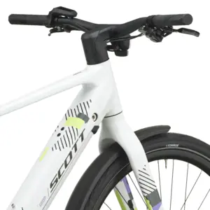 BICICLETA ELÉTRICA SCOTT SWEEP 10 SCOTT SWEEP 10: urbana rápida para tornar deslocações curtas mais leves e agradáveis, com agilidade e fluidez. Condução natural e vontade de pedalar mais.