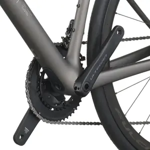 BICICLETA SCOTT ADDICT 20 A Bicicleta SCOTT Addict 20 tem Quadro Addict RC Carbono HMF e Transmissão Shimano Ultegra Di2 Disc 24 VL.