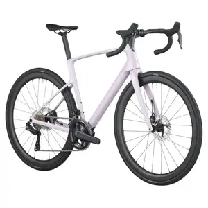 A Bicicleta SCOTT Addict 20 tem Quadro Addict RC Carbono HMF e Transmissão Shimano Ultegra Di2 Disc 24 VL.