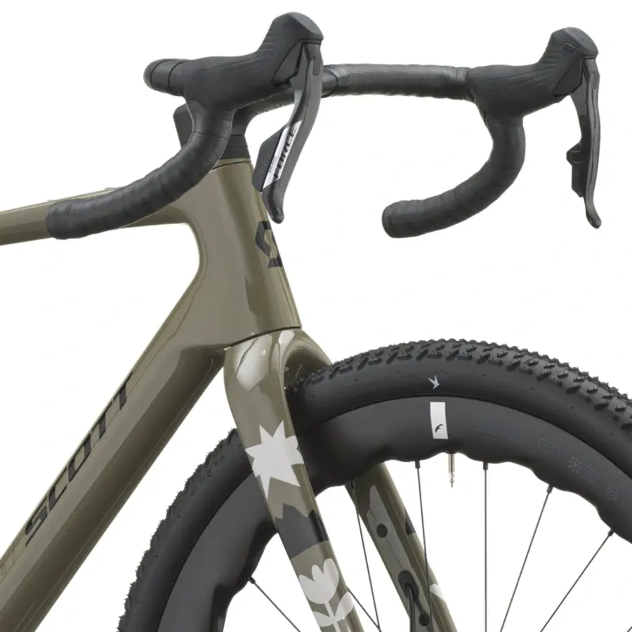 SCOTT ADDICT GRAVEL 10: gravel rápido com foco em liberdade e conforto, para sair do asfalto, manter ritmo e explorar sem olhar ao mapa Com fluidez e confiança.