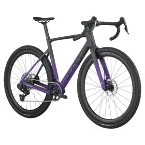 Com a Bicicleta SCOTT Addict Gravel 20 chega rápido à meta, com Quadro em Carbono HMF e Transmissão SRAM RIVAL XPLR AXS Disc 13 VL.