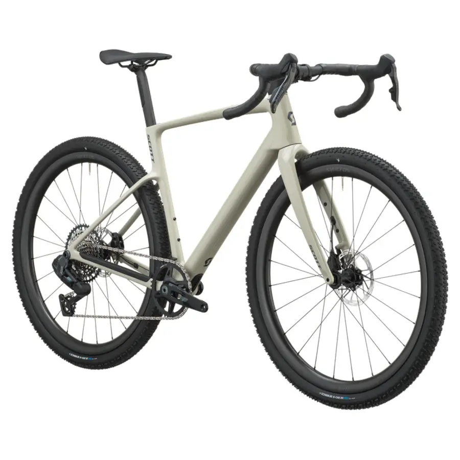BICICLETA SCOTT ADDICT GRAVEL 30 SCOTT ADDICT GRAVEL 30: gravel rápido com foco em liberdade e conforto, para sair do asfalto, manter ritmo e explorar sem olhar ao mapa Com fluidez e confiança.