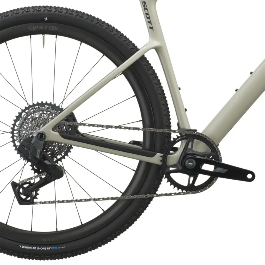 BICICLETA SCOTT ADDICT GRAVEL 30 SCOTT ADDICT GRAVEL 30: gravel rápido com foco em liberdade e conforto, para sair do asfalto, manter ritmo e explorar sem olhar ao mapa Com fluidez e confiança.