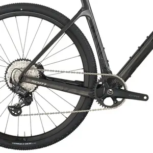 Com a Bicicleta SCOTT Addict Gravel 30 chega rápido à meta, com Quadro em Carbono HMF e Transmissão Shimano GRX RD-RX822 GS 12 VL.