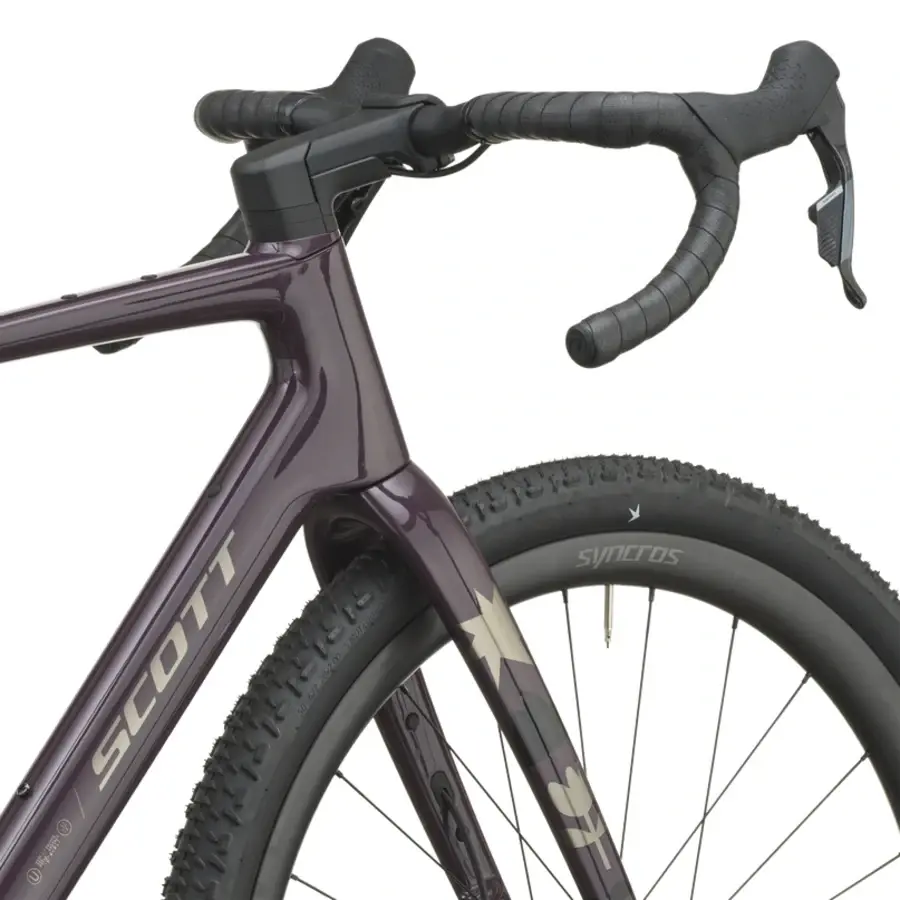 BICICLETA SCOTT ADDICT GRAVEL 30 SCOTT ADDICT GRAVEL 30: gravel rápido com foco em liberdade e conforto, para sair do asfalto, manter ritmo e explorar sem olhar ao mapa Com fluidez e confiança.