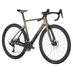 Com a Bicicleta SCOTT Addict Gravel 40 chega rápido à meta, com Quadro em Carbono HMF e Transmissão Shimano GRX RD-RX820 24 VL.