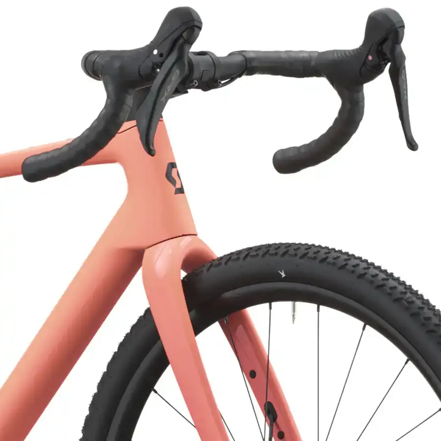 SCOTT ADDICT GRAVEL 40: gravel rápido com foco em liberdade e conforto, para sair do asfalto, manter ritmo e explorar sem olhar ao mapa Com fluidez e confiança.