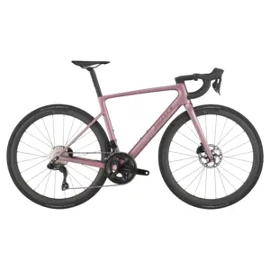 A Bicicleta SCOTT Addict RC 30 eleva o desempenho com o seu Quadro Addict RC em Carbono HMX e Transmissão Shimano 105 Di2 Disc 24 VL.