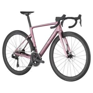 A Bicicleta SCOTT Addict RC 30 eleva o desempenho com o seu Quadro Addict RC em Carbono HMX e Transmissão Shimano 105 Di2 Disc 24 VL.