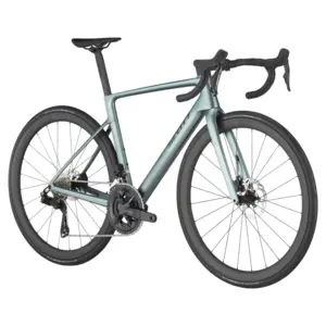A Bicicleta SCOTT Addict RC 30 eleva o desempenho com o seu Quadro Addict RC em Carbono HMX e Transmissão Shimano 105 Di2 Disc 24 VL.