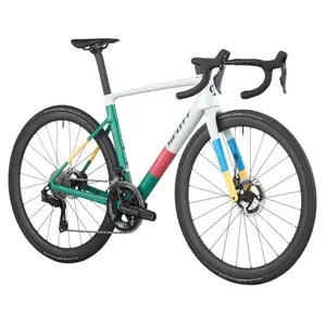 A Bicicleta SCOTT Addict RC Pro eleva o desempenho com o seu Quadro Addict RC em Carbono HMX e Transmissão Shimano Dura-Ace Di2 Disc 24 VL.