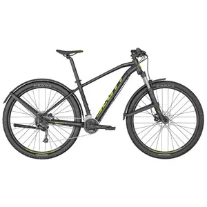 A Bicicleta SCOTT Aspect 950 EQ tem quadro em Alumínio, Suspensão Suntour XCT30-HLO e Shimano Altus de 18VL.