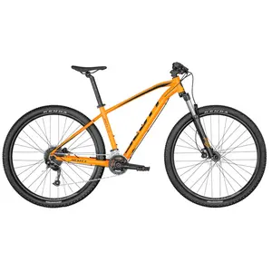 A SCOTT Aspect 950 Orange é uma bicicleta rígida de montanha desenvolvida para ser leve, eficiente e acessível.