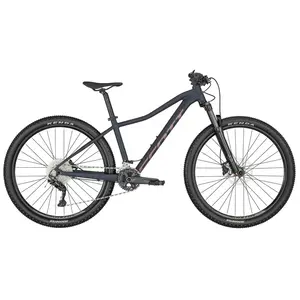 A Bicicleta SCOTT Contessa Active 20 tem quadro em Alumínio, Forqueta Suntour XCR32/X1-RL-R e Shimano Deore 20VL.