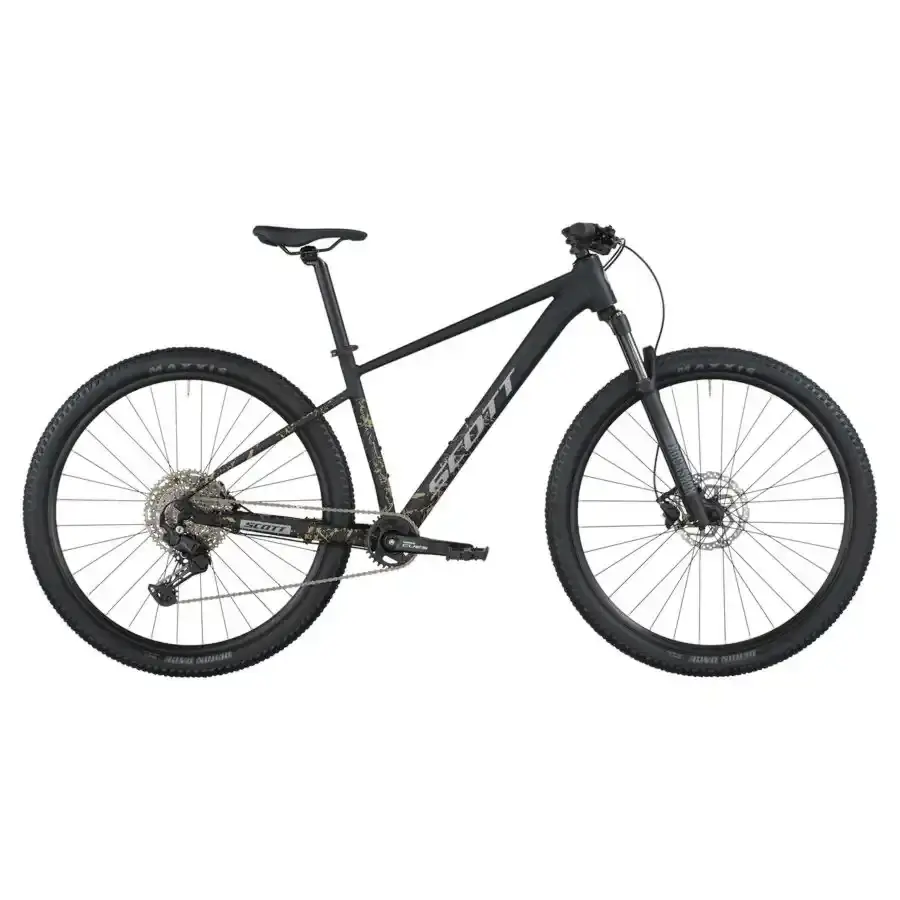 A Bicicleta SCOTT Contrail 10 tem RockShox Judy Silver TK, Quadro em Alloy e transmissão Shimano CUES 11 VL.