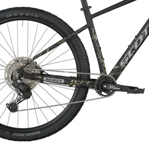 A Bicicleta SCOTT Contrail 10 tem RockShox Judy Silver TK, Quadro em Alloy e transmissão Shimano CUES 11 VL.