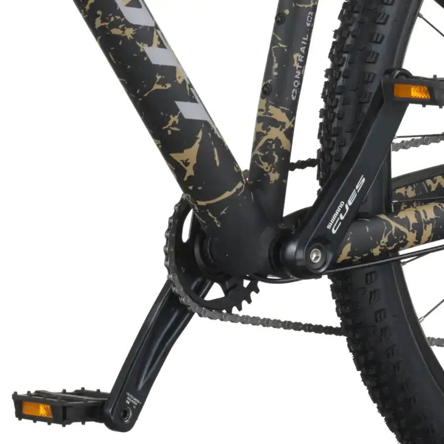 A Bicicleta SCOTT Contrail 10 tem RockShox Judy Silver TK, Quadro em Alloy e transmissão Shimano CUES 11 VL.