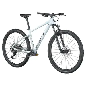 A Bicicleta SCOTT Contrail 10 tem RockShox Judy Silver TK, Quadro em Alloy e transmissão Shimano CUES 11 VL.
