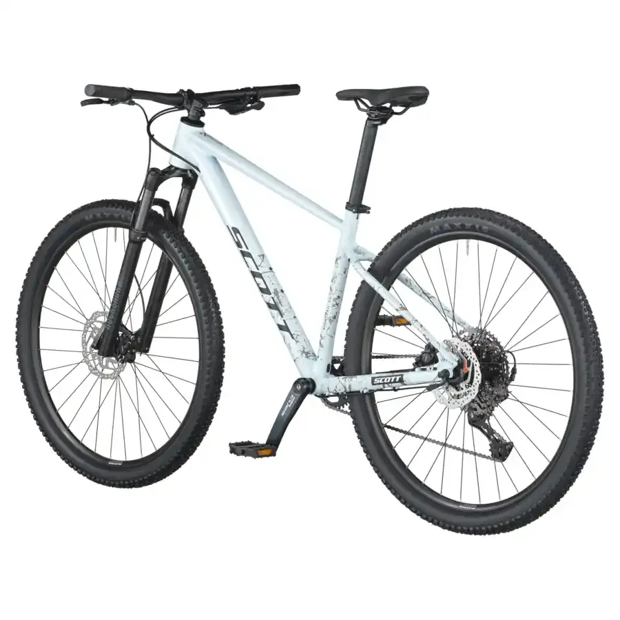 A Bicicleta SCOTT Contrail 10 tem RockShox Judy Silver TK, Quadro em Alloy e transmissão Shimano CUES 11 VL.