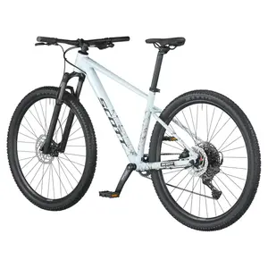 A Bicicleta SCOTT Contrail 10 tem RockShox Judy Silver TK, Quadro em Alloy e transmissão Shimano CUES 11 VL.