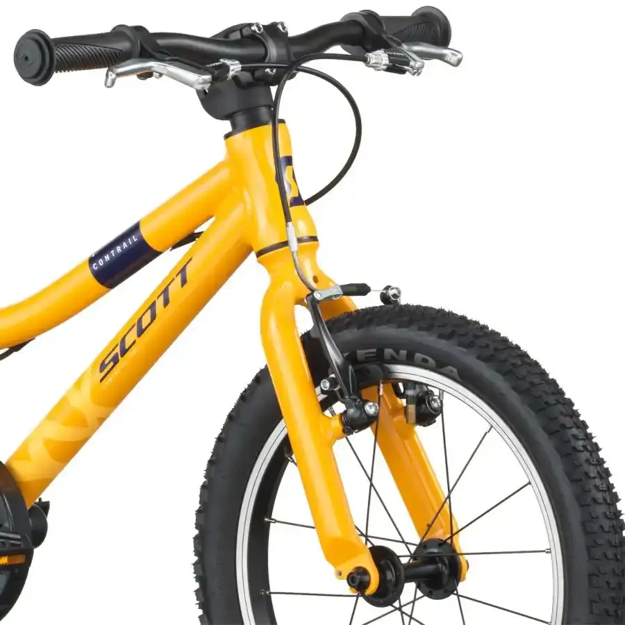 Seja para ir à escola ou para explorar novos trilhos, a Bicicleta Contrail 160 é segura, leve e divertida. Que comece a aventura!