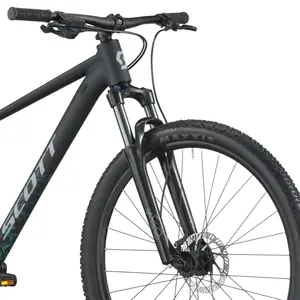 A Bicicleta SCOTT Contrail 20 tem Suntour XCT30-HLO, Quadro em Alloy e transmissão Shimano CUES 11 VL.