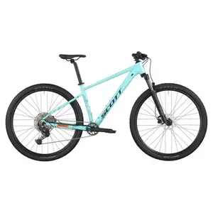 A Bicicleta SCOTT Contrail 20 tem Suntour XCT30-HLO, Quadro em Alloy e transmissão Shimano CUES 11 VL.