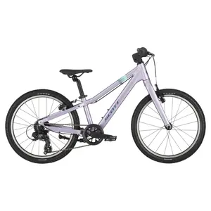 A Bicicleta SCOTT Contrail 200 tem Liga do quadro / Geometria para crianças,  Shimano de 7VL,Tektro V-Brake e alavanca específica para criança.