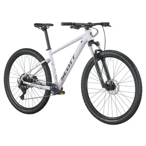 A Bicicleta SCOTT Contrail 30 tem Suntour XCE28, Quadro em Alloy e transmissão Shimano CUES 9 VL.