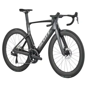 A Bicicleta SCOTT Foil RC 10 tem Quadro em Carbono HMX e transmissão Shimano Ultegra Di2 24 VL.