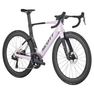 A Bicicleta SCOTT Foil RC 10 tem Quadro em Carbono HMX e transmissão Shimano Ultegra Di2 24 VL.